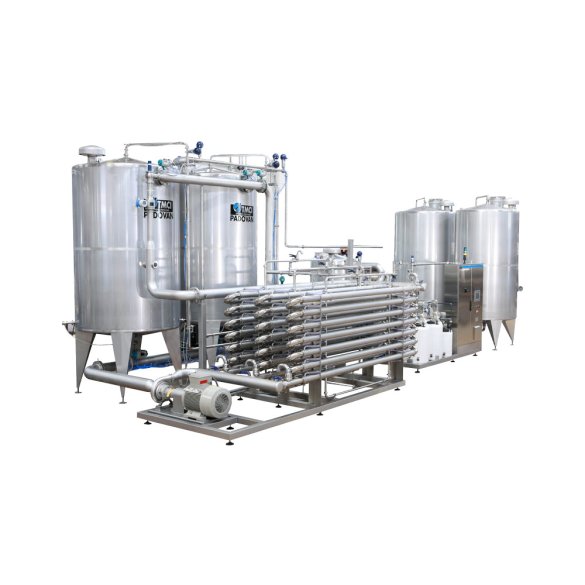 Set for ultrafiltration of juices, drinks, soft drinks