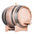 Oak wine, whisky barrel 50 liters, wooden tap