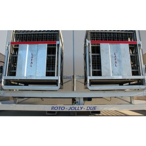 Automatische Kreiselpalette für zwei Körbe, Roto Jolly DUE