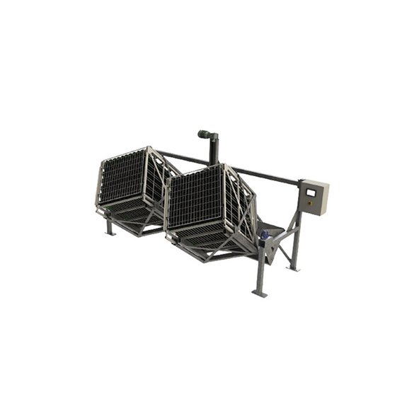 Automatic riddling machine. Giropallet DUE two Cages