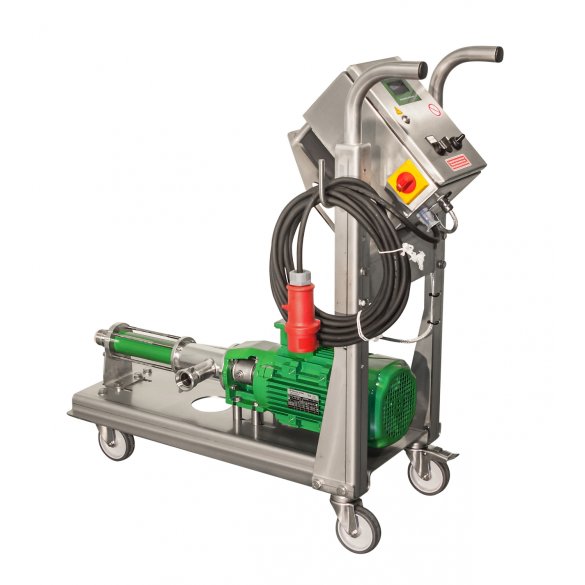 Schraubenspindelpumpe mit Frequenzumrichter