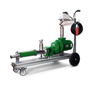 Zweistufige Exzenterschneckenpumpe
