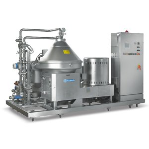 Self-emptying centrifuge, clarifier ArtBev