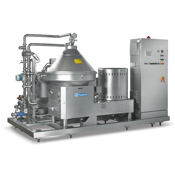 Self-emptying centrifuge, clarifier ArtBev