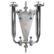 Juice filter - Pipe-screen-combination