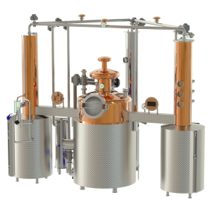 Kolonnenbrenner für Wodka, Whisky, Gin, Fruchtdestillate
