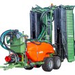 Fruit tree sprayer with spray liquid recycling, OSG