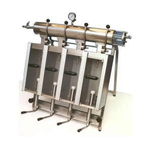 Manuelle isobarische Abfüllmaschine für Bier, Sekt etc., EVO 4V