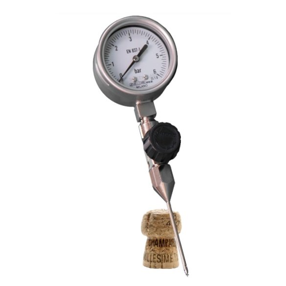 Aphrometer für Pilzkorken (Schaumwein)