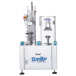 Semi-automatic monoblock for corking sparkling wines, ciders and beers with a station for tying wire baskets, Caveablock 800