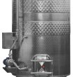 Mash fermenter with overpumping system