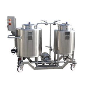 CIP station for washing tanks and other process equipment, Letina
