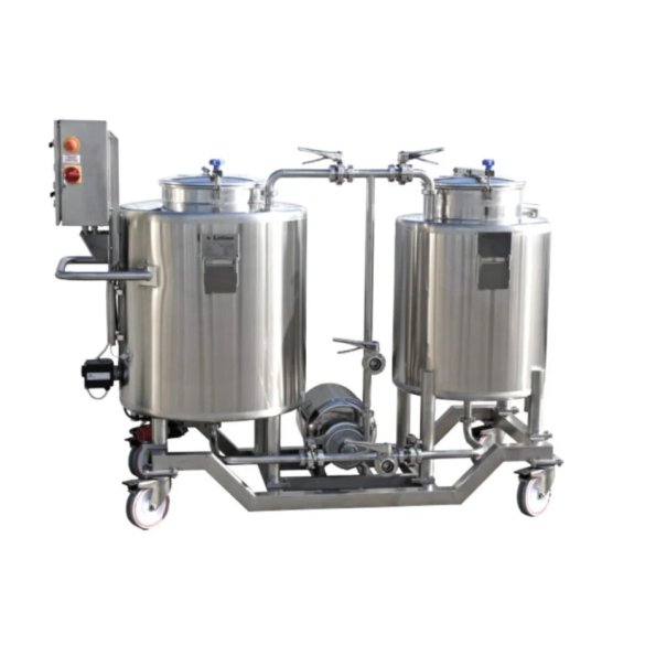 CIP station for washing tanks and other process equipment, Letina