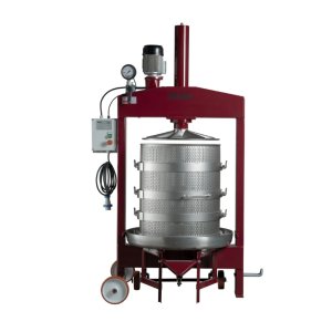 Hydraulische, elektrische Korbpresse für Trauben, PZ