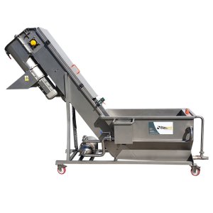Obst- und Gemüsewaschmaschine mit Rätzmühle, MT 2000