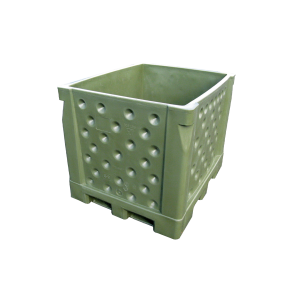 Pallet box for grape harvesting and transport