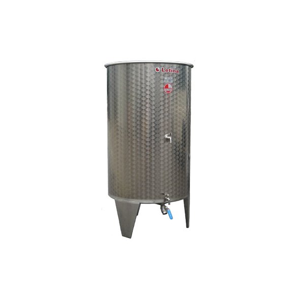Open top storage tank