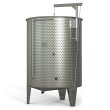 Weingär- oder Lagertank mit pneumatischem Deckel