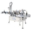 Automatische Linear-Etikettiermaschine zur präzisen Klebeetikettierung von Champagnerflaschen und Sekt, R1000 Foils