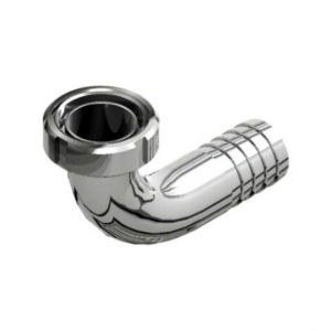 Bend part DIN DN with hose connection, INOX