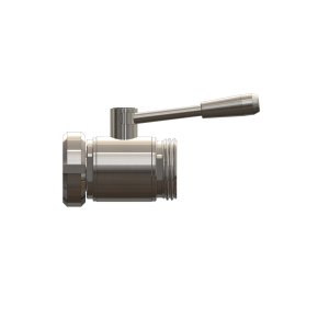 Ball valve, nut DIN DN – external thread DIN DN